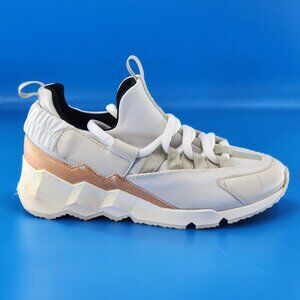 PIERRE HARDY Trek Comet Women's Sneakers White Tan